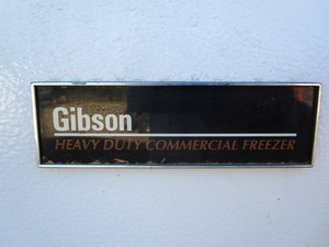 lot 103 image: Gibson Upright Commercial Freezer