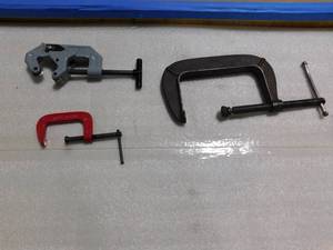 lot 78 image: Clamps and Pipe Cutter
