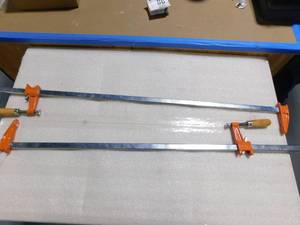 lot 85 image: 2 Steel Bar Clamps