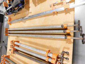 lot 86 image: 3 Bar Clamps
