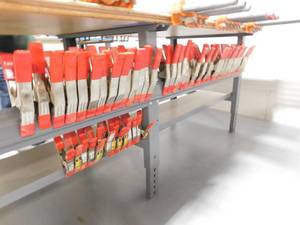 lot 92 image: 3 Bessey and Tool Shop Metal Spring Clamps