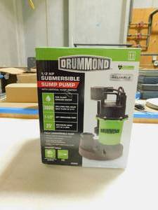 lot 134 image: Drummond 12hp Submersible Sump Pump