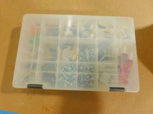 lot 188 image: Small Plastic Garage  Household Organizer