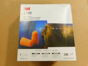 lot 192 image: 3M 1100 Foam Ear Plugs