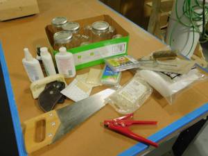 lot 195 image: Misc Woodworking Supplies