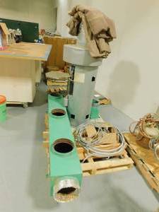 lot 292 image: Air Sentry 3 Bag Wall Mount Dust Collecting System