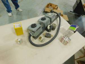lot 329 image: Heavy Duty Plugs  Plug Outlets