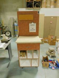 lot 334 image: Table with Storage
