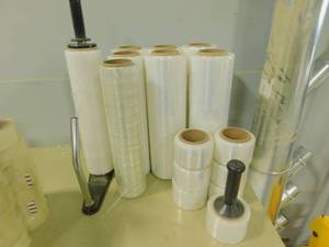 lot 378 image: Lot of Plastic Wrap