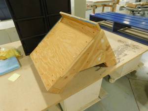 lot 380 image: Wood Shelf