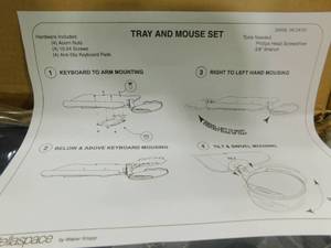 lot 389 image: Intellaspace Mouse and Tray Set