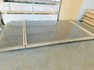 lot 437 image: Formica 9012NT Ebony with Peel Coat
