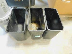 lot 459 image: 3 Metal Waste Cans