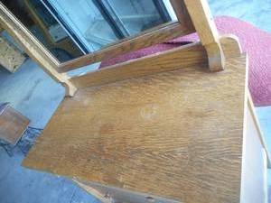Banderob Chase Oak Dresser with Mirror
