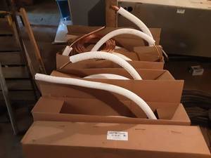 Large Assortment Of Mostly New Copper Liner Sets