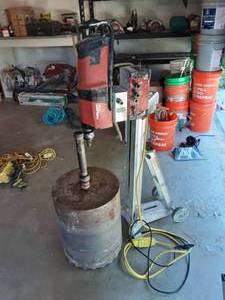 Hilti DD 200 Core Drilling Rig With 16 Bit & Stand