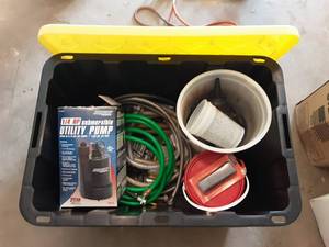 14 Hp. Utility Pump, Hoses & More