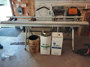 Tapco Pro 19 104 Siding Brake With Partial Roll & 1-Full Roll Of Trim Coil & Tapco Snap Stand