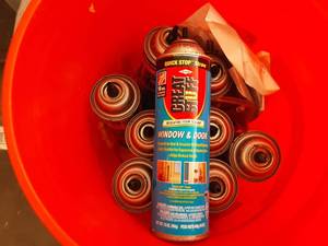 8-Cans Of Great Stuff Expanding Foam