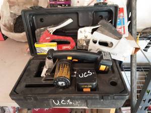 Panasonic 12 Volt Circular Saw & 3-Staple Guns With Staples