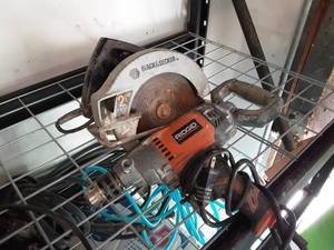 Ridgid 12 Drill & Black & Decker Circular Saw