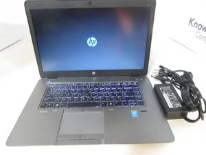 lot 24 image: HP Laptop&nbspElitebook 850 G2&nbspNTEL(R) CORE(TM) I5-5200U CPU  2.20GHZ 8GB RAM  256 GB HD&nbspAnti-glare LED backlight LCD &nbspwpower supply
