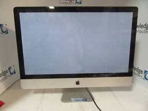 lot 42 image: Apple All in one,&nbspiMac 12,2 A1312,  No processor,  crack in bottom right corner, 16GB RAM, 1TB HD 