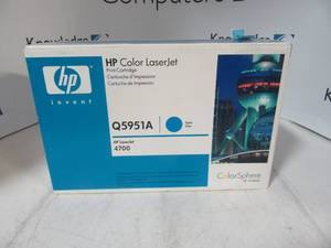 lot 44 image: HP Color LaserJet Q5951A Toner Cartridge