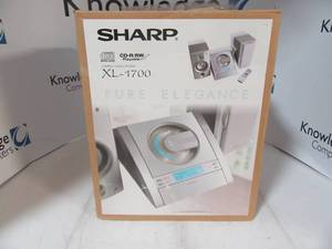 lot 56 image: Sharp Compact Audio System XL-1700