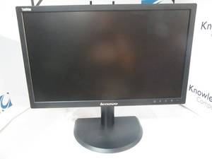 lot 71 image: Lenovo 23 in LCD Monitor wstand