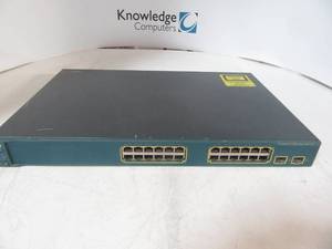 lot 75 image: Cisco 3560 24 Port POE Switch