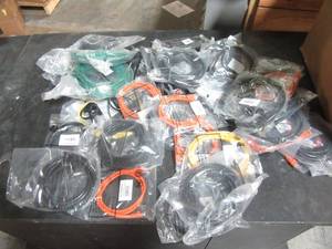 lot 79 image: Large Box of New eithernet cables