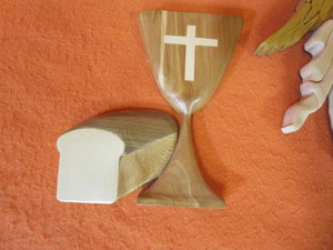 Communion CupBread 7x6 Angel 11x8
