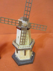 (2) Windmill Music Boxes