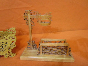 Mail Holder & Scrollwork Baskets