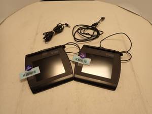 topaz signature pad (x2)