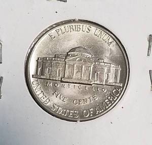 1938 JEFFERSON NICKEL UNC