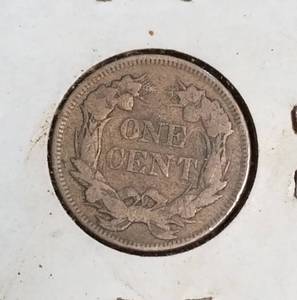 1858 small letters US FLYING EAGLE CENT