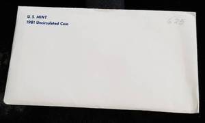 1981 US MINT SET IN ORIGINAL PACKAGING SBA DOLLARS
