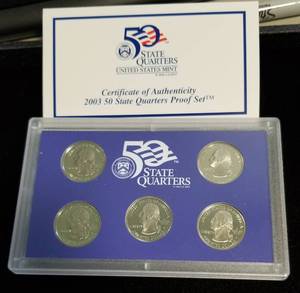 2003 US PROOF QUARTER SET