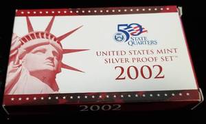 2002 US SILVER PROOF SET IN ORIGINAL PACKAGING