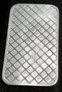 1 TROY OZ. .999 FINE SILVER BAR MORGAN DOLLAR DESIGN