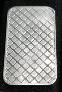 1 TROY OZ. .999 FINE SILVER BAR MORGAN DOLLAR DESIGN