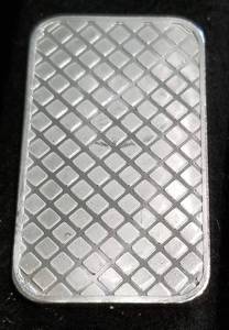 1 TROY OZ. .999 FINE SILVER BAR MORGAN DOLLAR DESIGN