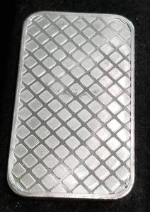 1 TROY OZ. .999 FINE SILVER BAR MORGAN DOLLAR DESIGN