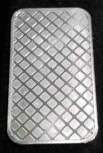 1 TROY OZ. .999 FINE SILVER BAR MORGAN DOLLAR DESIGN
