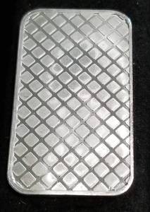 1 TROY OZ. .999 FINE SILVER BAR MORGAN DOLLAR DESIGN