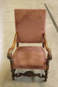 Vintage High Back Chair