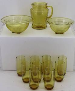 Yellow Glassware