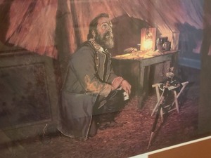lot 15 image: The Prayer Warrior Framed Print By William L. Maughan